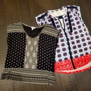 Lucky Brand short sleeve top bundle